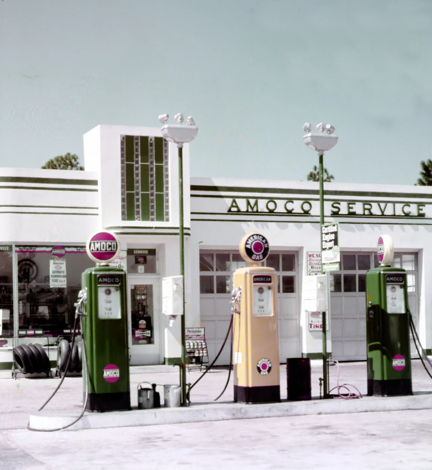 Amoco service station Florida