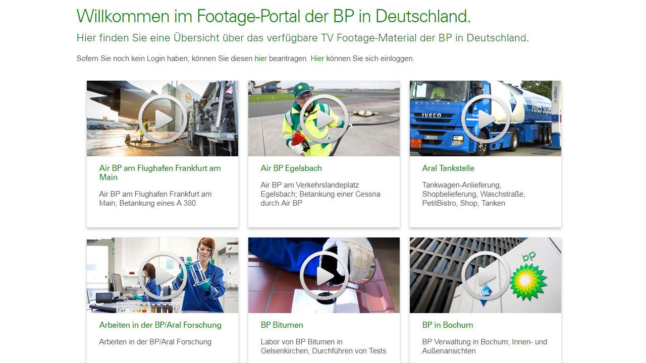 Fur Journalisten Footage Presse Bp In Deutschland