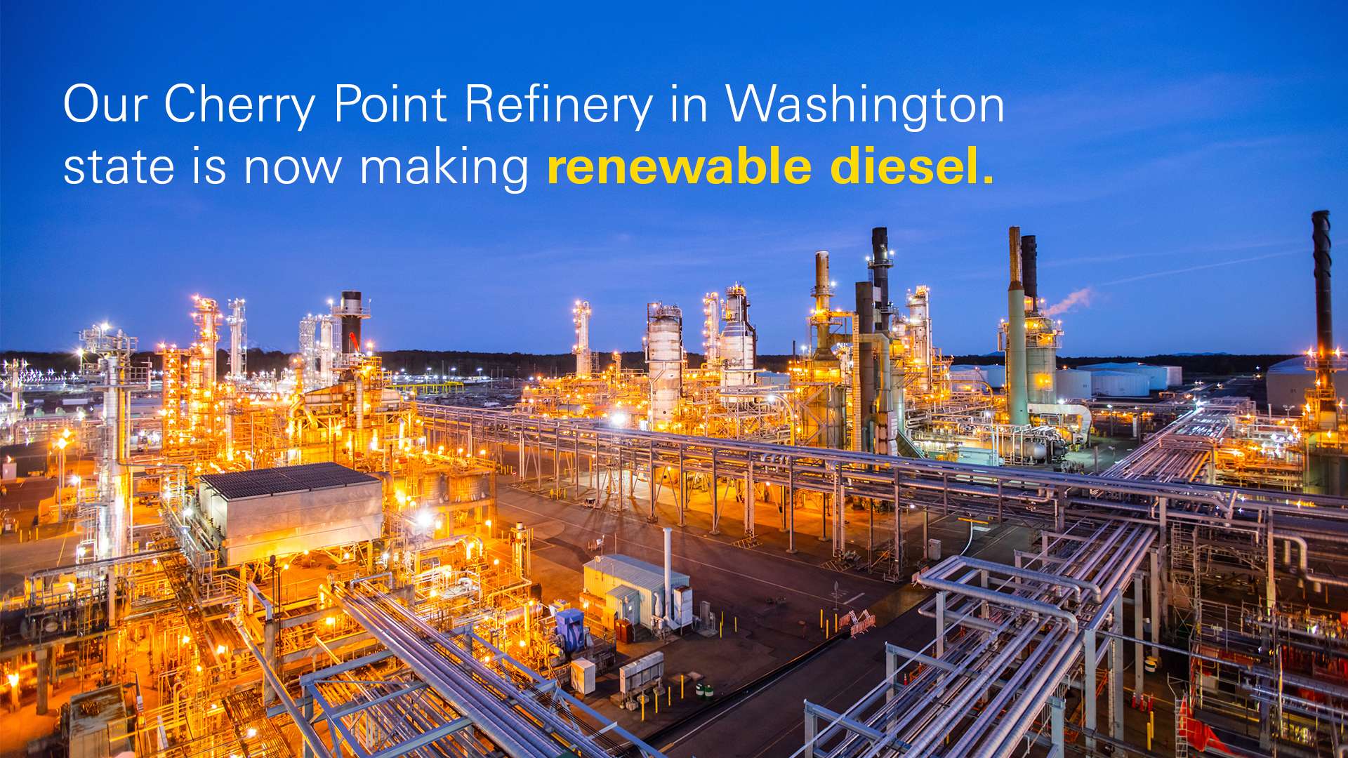 A pioneering program at BP’s Cherry Point refinery brings renewable ...